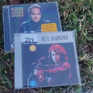 Neil Diamond Three Court Opera The Millennium Collection, Lot Of Two CDs